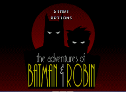 The Adventures of Batman & Robin Title Screen